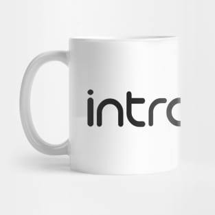 Introvert Typography Mug